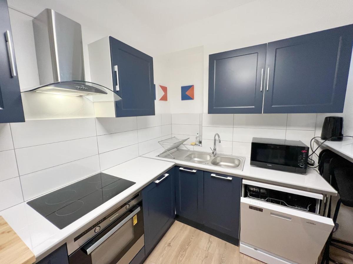 116 Chic & Cosy Grand Appart Moderne 65M2 Hypercentre Wifi Smart Tv Netflix Lejlighed Saint-Etienne  Eksteriør billede